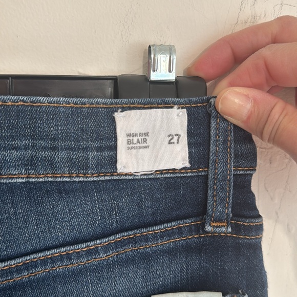 Hudson High Rise Blair Super Skinny Jeans - Picture 11 of 12